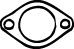 FONOS 81005 Gasket, exhaust pipe